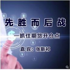 张斯祁 先胜而后战 多周期抓住期货开仓点 期货培训课程（录音+讲义）