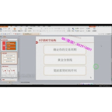 交易玫瑰 时间周期N字时空结构多空力量强弱 期货内部培训视频课程